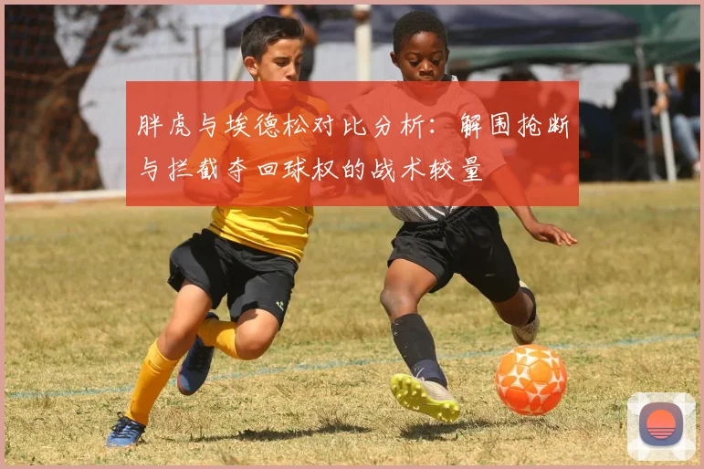胖虎与埃德松对比分析：解围抢断与拦截夺回球权的战术较量